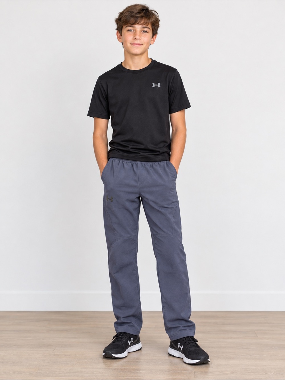 Under Armour Boy’s Gray Athletic Pants